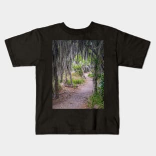 Hiking Trail in Santa Ana NWR Kids T-Shirt